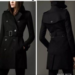 Burberry cashmere blend trench US2/UK4 *like new*